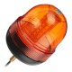 12V 24V Single Bolt Point Mount 60 LED Flashing Amber Orange Warning Signal Light Tractor Beacon IP65 12V 24V Single Bolt Point Mount 60 LED Flashing Amber Orange Warning Signal Light Tractor Beacon IP65