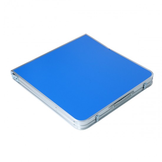 1.2m Blue Folding Table Portable Indoor Outdoor BBQ Picnic Party Camp Tables 1.2m Blue Folding Table Portable Indoor Outdoor BBQ Picnic Party Camp Tables