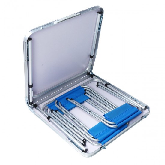 1.2m Blue Folding Table Portable Indoor Outdoor BBQ Picnic Party Camp Tables 1.2m Blue Folding Table Portable Indoor Outdoor BBQ Picnic Party Camp Tables