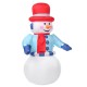 1.2m LED Christmas Inflatable Snowman Halloween Outdoors Ornaments Shop Decoration