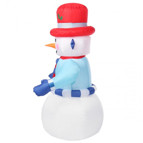 1.2m LED Christmas Inflatable Snowman Halloween Outdoors Ornaments Shop Decoration