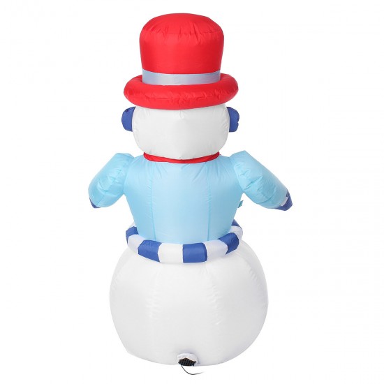 1.2m LED Christmas Inflatable Snowman Halloween Outdoors Ornaments Shop Decoration