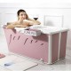 1.2m Multifunction Shower Bathtub Bucket Adult Children Folding Bath Tub Swimming Barrel Home Large Bath Tub Shower Seat