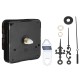 12mm Gold/Black Quartz Silent Clock Movement Mechanism Module DIY Kit Hour Minute Second without Bat