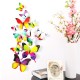 12pcs 3D Butterfly Design Decal Art Wall Stickers Room ations Home 12pcs 3D Butterfly Design Decal Art Wall Stickers Room ations Home