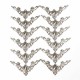 12pcs Jewelry Box Gift Wine Case Book Scrapbook Album Corner Decorative Protector 12pcs Jewelry Box Gift Wine Case Book Scrapbook Album Corner Decorative Protector
