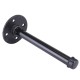 1/2'' Iron Industrial Pipe Shelf Flange Bracket 210mm Shelf Support With Screws 1/2'' Iron Industrial Pipe Shelf Flange Bracket 210mm Shelf Support With Screws