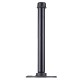 1/2'' Iron Industrial Pipe Shelf Flange Bracket 210mm Shelf Support With Screws