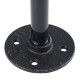 1/2'' Iron Industrial Pipe Shelf Flange Bracket 210mm Shelf Support With Screws 1/2'' Iron Industrial Pipe Shelf Flange Bracket 210mm Shelf Support With Screws