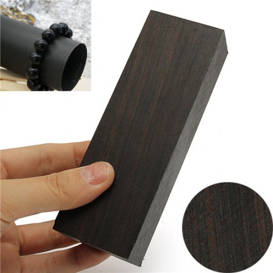12x4x2.5cm Black Ebony Lumber Wood Timber Handle Plate 12x4x2.5cm Black Ebony Lumber Wood Timber Handle Plate