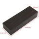 12x4x2.5cm Black Ebony Lumber Wood Timber Handle Plate 12x4x2.5cm Black Ebony Lumber Wood Timber Handle Plate