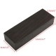 12x4x2.5cm Black Ebony Lumber Wood Timber Handle Plate