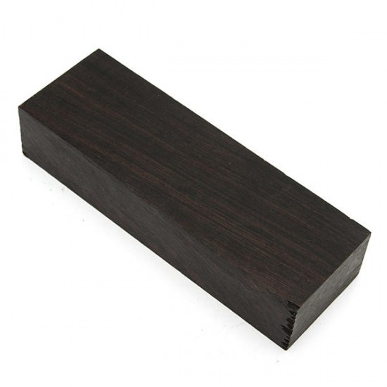 12x4x2.5cm Black Ebony Lumber Wood Timber Handle Plate