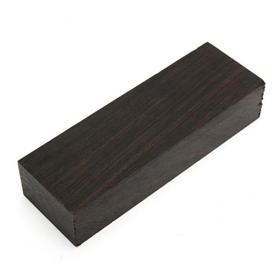 12x4x2.5cm Black Ebony Lumber Wood Timber Handle Plate