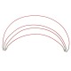 13 Sizes/Set Interchangeable Bamboo Circular Knitting Needle Set 2.75mm-10mm 13 Sizes/Set Interchangeable Bamboo Circular Knitting Needle Set 2.75mm-10mm