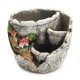 13 x 10cm Succulent Plant Unglazed Cement Flower Pot Sky Garden House Decorations 13 x 10cm Succulent Plant Unglazed Cement Flower Pot Sky Garden House Decorations