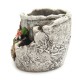 13 x 10cm Succulent Plant Unglazed Cement Flower Pot Sky Garden House Decorations 13 x 10cm Succulent Plant Unglazed Cement Flower Pot Sky Garden House Decorations