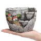 13 x 10cm Succulent Plant Unglazed Cement Flower Pot Sky Garden House Decorations 13 x 10cm Succulent Plant Unglazed Cement Flower Pot Sky Garden House Decorations