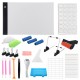 133PCS Diamond Painting A4 Dimmable LED Light Pad Kit DIY 5D Diamond Painting 133PCS Diamond Painting A4 Dimmable LED Light Pad Kit DIY 5D Diamond Painting
