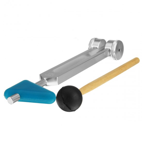 136.1Hz Yoga Tuning Fork With Belt Cover And Hammer Meditation Nerve Practice Tools 136.1Hz Yoga Tuning Fork With Belt Cover And Hammer Meditation Nerve Practice Tools