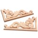 13*7CM Wood Carving Decal Corner Applique Frame for Wall Wardrobe Door Decoration 13*7CM Wood Carving Decal Corner Applique Frame for Wall Wardrobe Door Decoration