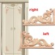 13*7CM Wood Carving Decal Corner Applique Frame for Wall Wardrobe Door Decoration 13*7CM Wood Carving Decal Corner Applique Frame for Wall Wardrobe Door Decoration