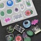 137pcs Epoxy Resin Molds Resin Jewelry Making Kit DIY Crystal Glue Jewelry Mold