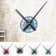 13cm Round Quartz Wall Clock Modern Home Living Room Hanging Watch DIY Decorations 13cm Round Quartz Wall Clock Modern Home Living Room Hanging Watch DIY Decorations