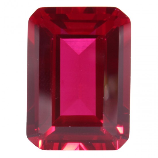 13x18mm 26.35CT Pigeon Blood Red Ruby Rectangle Cut AAAA+ Loose Gemstone Decorations 13x18mm 26.35CT Pigeon Blood Red Ruby Rectangle Cut AAAA+ Loose Gemstone Decorations