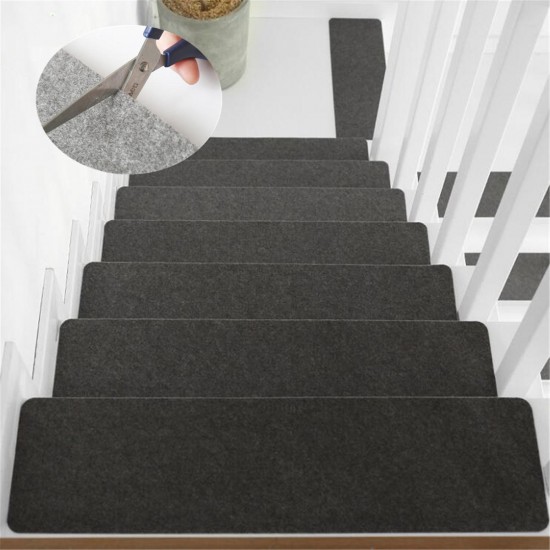 14Pcs/Set Stair Treads Non Skid Slip Carpet Stair Treads Pads Soft Indoor Home Set 14Pcs/Set Stair Treads Non Skid Slip Carpet Stair Treads Pads Soft Indoor Home Set