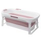 1.4m Folding Bathtub Bath Barrel Adult Children Basin Baby Swim Tub Sauna Tub 1.4m Folding Bathtub Bath Barrel Adult Children Basin Baby Swim Tub Sauna Tub
