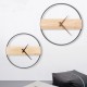 14''/16'' Inddoor Silent Round Hanging Wall Clock Home Office Living Room Decorations