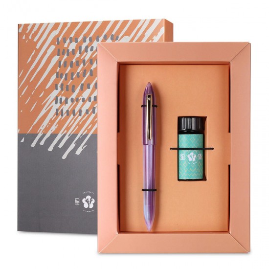 14x1.2cm Screw Cap EF-shape Iridium Nib LIY Fountain Pen With Box Student Office Ink Pens 14x1.2cm Screw Cap EF-shape Iridium Nib LIY Fountain Pen With Box Student Office Ink Pens