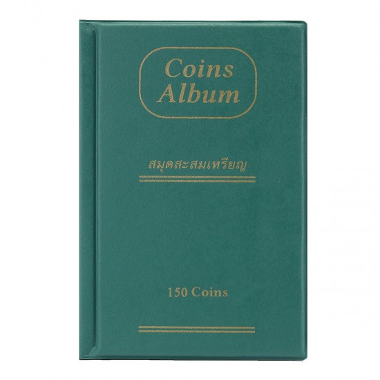 150 Pockets Coin Holder Collection Book DIY Album For Collector Gifts Storage Supplies