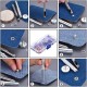 150PCS Clothing Luggage Accessories Button Button DIY Tool Kit Copper 150PCS Clothing Luggage Accessories Button Button DIY Tool Kit Copper