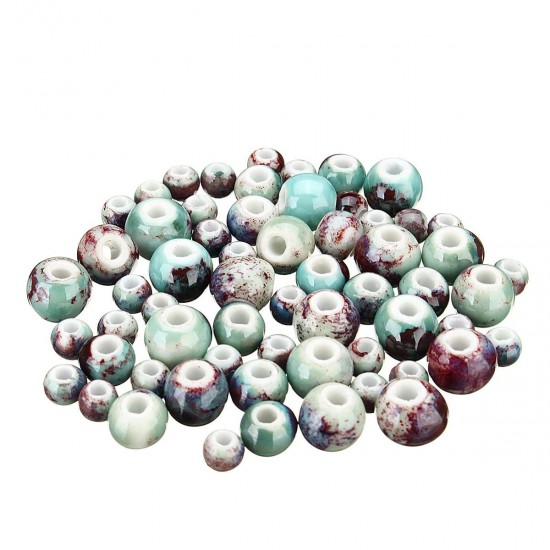 150Pcs/set 6/8/10mm Bead Ceramic DIY Porcelain String Spacer Loose Round Jewelry Craft Decorations 150Pcs/set 6/8/10mm Bead Ceramic DIY Porcelain String Spacer Loose Round Jewelry Craft Decorations