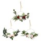 15.7 Inches Artificial Flowers Wreaths Door Perfect Artificial Garland for Wedding Deco Supplies Home Party Decor 15.7 Inches Artificial Flowers Wreaths Door Perfect Artificial Garland for Wedding Deco Supplies Home Party Decor