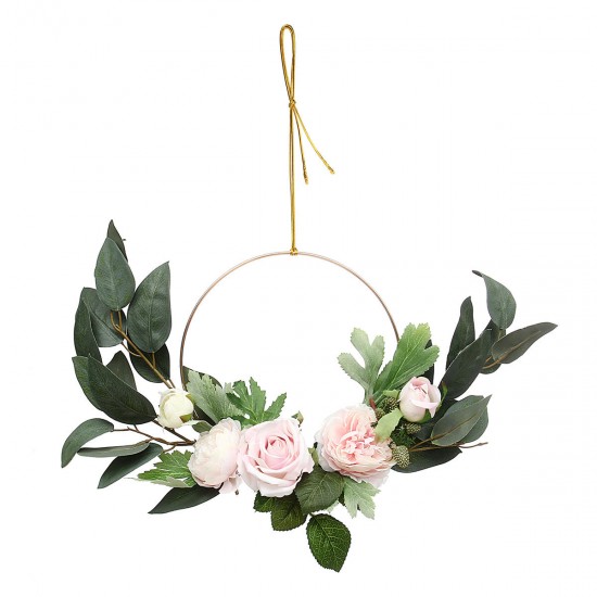 15.7 Inches Artificial Flowers Wreaths Door Perfect Artificial Garland for Wedding Deco Supplies Home Party Decor 15.7 Inches Artificial Flowers Wreaths Door Perfect Artificial Garland for Wedding Deco Supplies Home Party Decor