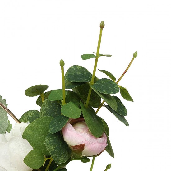 15.7 Inches Artificial Flowers Wreaths Door Perfect Artificial Garland for Wedding Deco Supplies Home Party Decor 15.7 Inches Artificial Flowers Wreaths Door Perfect Artificial Garland for Wedding Deco Supplies Home Party Decor