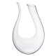 1.5L Wine Champange Glass Decanter U-shaped Bottle Jug Pourer Aerator Lead Free Crystal Glass