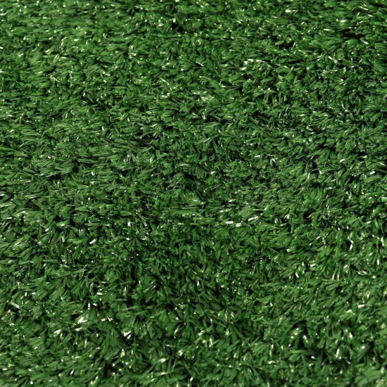 15mm Artificial Grass Mat Lawn Synthetic Green Yard Garden In/Outdoor