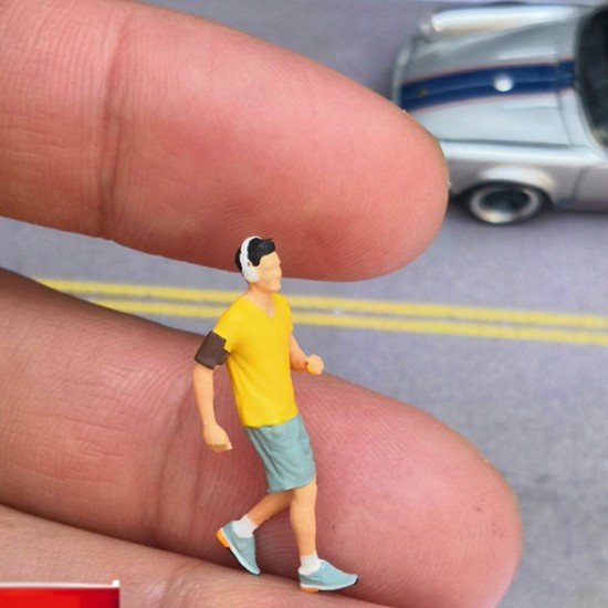 1/64 Scale Resin Character Model Race Medal Figures Model Gift For Kids 1/64 Scale Resin Character Model Race Medal Figures Model Gift For Kids