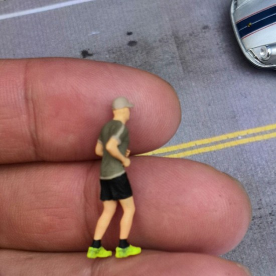 1/64 Scale Resin Character Model Race Medal Figures Model Gift For Kids 1/64 Scale Resin Character Model Race Medal Figures Model Gift For Kids