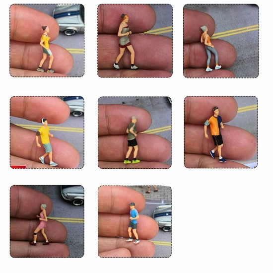 1/64 Scale Resin Character Model Race Medal Figures Model Gift For Kids