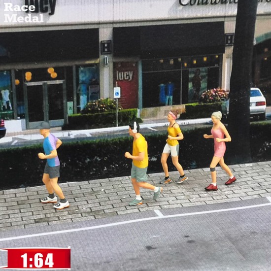 1/64 Scale Resin Character Model Race Medal Figures Model Gift For Kids 1/64 Scale Resin Character Model Race Medal Figures Model Gift For Kids