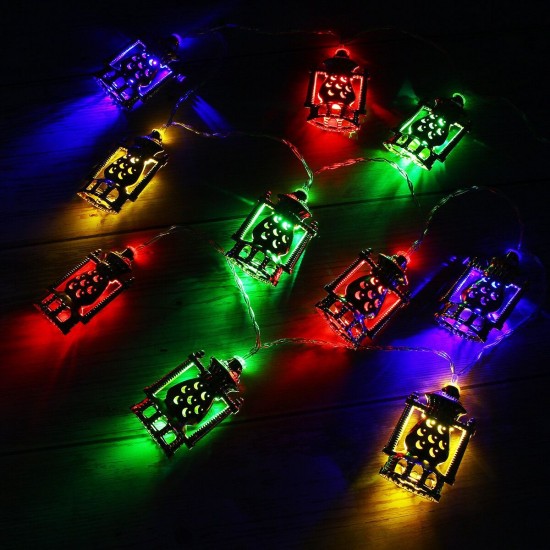 1.65M LED Fairy String Light Oil Lamp Ramadan Islam Decor For EID Party