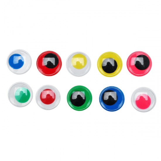 1680 Pcs Self Adhesive Sticky Wiggle Googly Eyes Assorted Sizes Kids Crafts