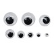1680 Pcs Self Adhesive Sticky Wiggle Googly Eyes Assorted Sizes Kids Crafts