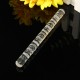 16cm Fondant Embossed Rolling Pin Flower Pattern Acrylic Cake Pastry Dough Embossing Craft Roller