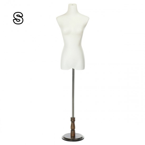 170cm White Female Mannequin Dressmaker Model Dummy Display Torso Tailor Dressing Mannequin